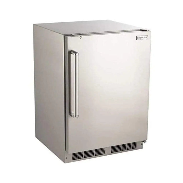 Fire Magic 24" 3589-DR/L Outdoor Rated Compact Refrigerator w/ Stainless Steel Premium Door Fire Magic