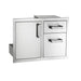 Fire Magic 30" 53810SC Premium Flush Access Door And Double Drawer w/ Soft Close Fire Magic