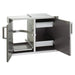 Fire Magic 30" 53930SC-12 Premium Flush Double Access Door w/ Dual Drawers And Trash Bin Storage Fire Magic