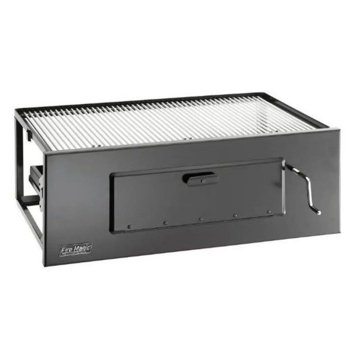 Fire Magic 30" Legacy Lift-A-Fire Built-In Charcoal Grill Fire Magic