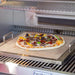 Fire Magic 3514 Pizza Stone Kit w/ Wooden Pizza Peel Fire Magic