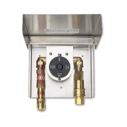 Fire Magic 5521-01T 8" Gas Connection Box With 1-Hour Timer and Quick Disconnect Fire Magic