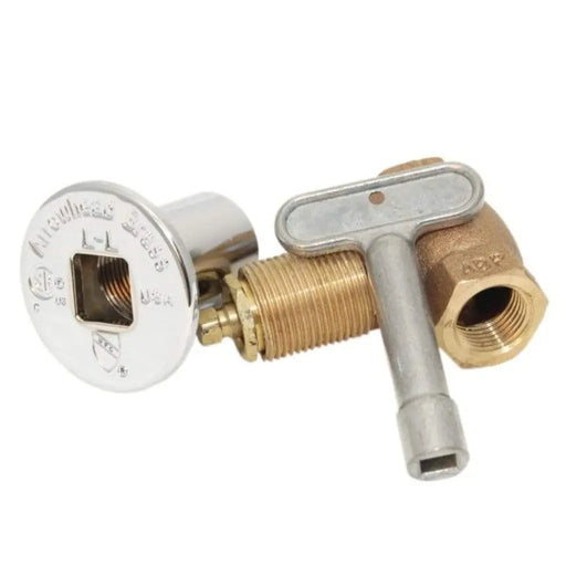 Fire Magic AV-30 Straight Gas Line Valve with Key Fire Magic