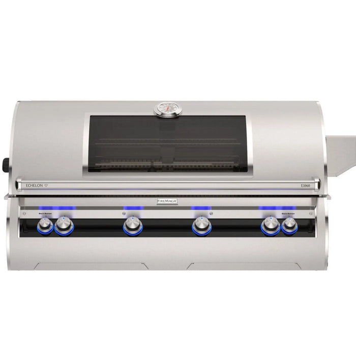 Fire Magic Echelon Diamond E1060i 48" 4-Burner Built-In Gas Grill With Analog Thermometer and Optional Magic View Window Fire Magic
