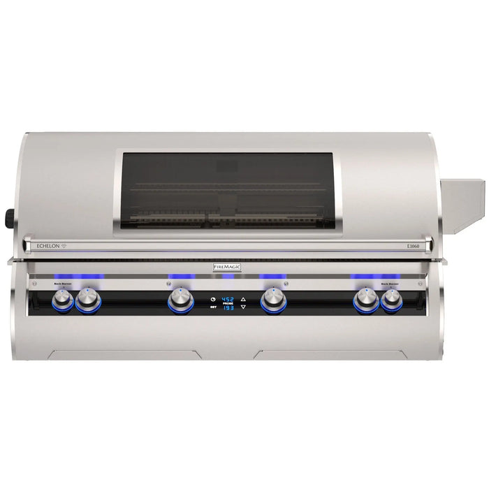 Fire Magic Echelon Diamond E1060i 48" 4-Burner Built-In Gas Grill With Digital Thermometer and Optional Magic View Window Fire Magic