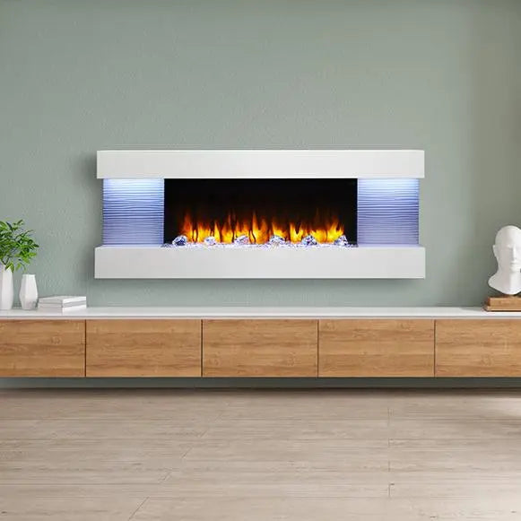 SimpliFire Format 36" Wall Mounted Linear Electric Fireplace SimpliFire