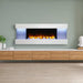 SimpliFire Format 36" Wall Mounted Linear Electric Fireplace SimpliFire