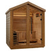 Golden Designs Savonlinna 3 Person Outdoor Traditional Sauna - Canadian Red Cedar Interior Golden Design Saunas