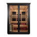 Golden Designs Kaskinen 6 Person Hybrid Outdoor Sauna (Full Spectrum IR or Traditional Stove) - 2 Tone Finish Golden Design Saunas