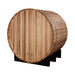 Golden Designs St. Moritz 2 Person Barrel Outdoor Traditional Sauna - Pacific Cedar Golden Design Saunas