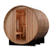 Golden Designs Arosa 4 Person Barrel Outdoor Traditional Sauna - Pacific Cedar Golden Design Saunas