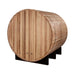 Golden Designs Arosa 4 Person Barrel Outdoor Traditional Sauna - Pacific Cedar Golden Design Saunas