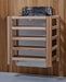 Golden Designs Arosa 4 Person Barrel Outdoor Traditional Sauna - Pacific Cedar Golden Design Saunas