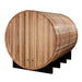 Golden Designs Klosters 6 Person Barrel Outdoor Traditional Sauna - Pacific Cedar Golden Design Saunas