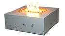 The Outdoor Plus OPT-GALPC42 Gallaway 42" Powder Coat Square Gas Fire Pit