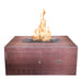 The Outdoor Plus OPT-GAL(CS/HCP/SS)42 Gallaway 42" Metal Collection Square Gas Fire Pit