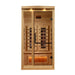 Golden Designs Full Spectrum 2-Person "Reserve Edition" Full Spectrum Infrared Sauna with Himalayan Salt Bar (Canadian Hemlock) Golden Design Saunas