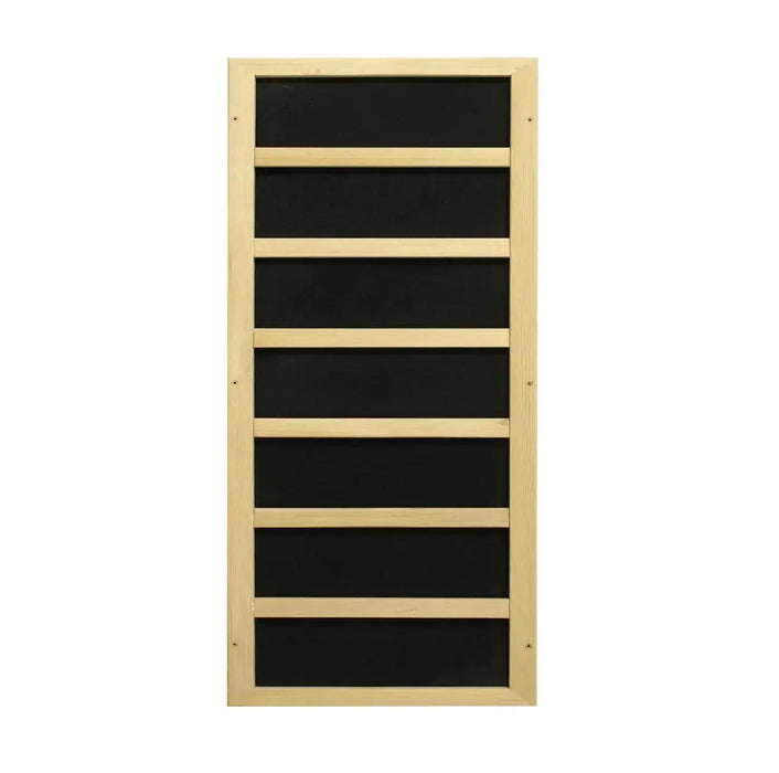 Golden Designs 4-Person Full Spectrum PureTech™ Near Zero EMF (Under 3MG) FAR Infrared Sauna with Himalayan Salt Bar Golden Design Saunas