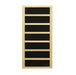 Golden Designs 4-Person Full Spectrum PureTech™ Near Zero EMF (Under 3MG) FAR Infrared Sauna with Himalayan Salt Bar Golden Design Saunas