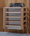 Golden Designs St. Moritz 2 Person Barrel Outdoor Traditional Sauna - Pacific Cedar Golden Design Saunas