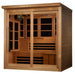 Golden Designs Monaco Limited Edition 6-person PureTech™ Near Zero EMF (Under 3MG) FAR Infrared Sauna (Canadian Hemlock) - Dreamwood Living