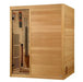 Golden Design 3 Person "Soria" Hybrid Sauna Infrared & Traditional Steam with Himalayan Salt Bar & Canadian Hemlock wood Golden Design Saunas