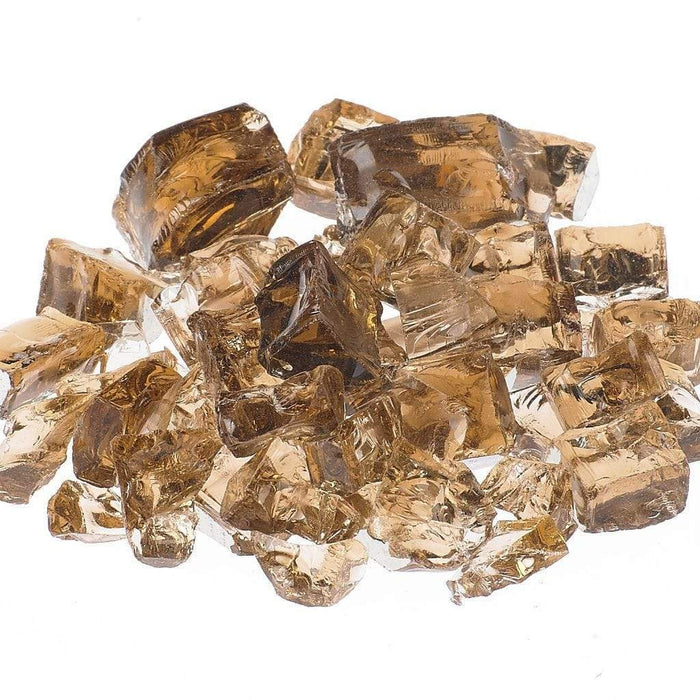 Grand Canyon 1/2" Reflective Fire Glass for Fireplaces and Fire Pits - 90 LBS Grand Canyon Dreamwood Living