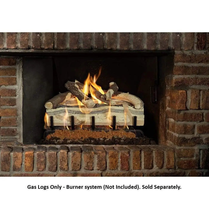 Grand Canyon 18" to 30" Blue Pine Split Vented Gas Logs Grand Canyon Dreamwood Living