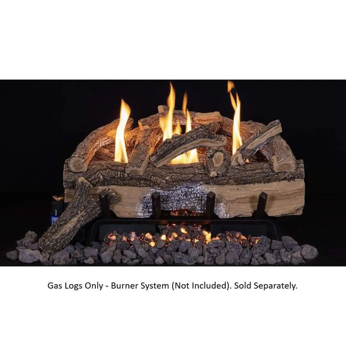 Grand Canyon 18" to 30" Split Oak Vent Free Gas Logs Grand Canyon Dreamwood Living