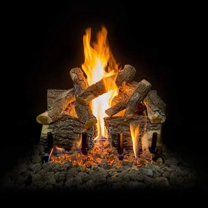 Grand Canyon 18" to 42" Arizona Weathered Oak Charred See Through Vented Gas Logs Grand Canyon Dreamwood Living