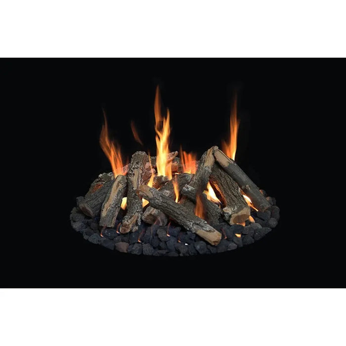 Grand Canyon 18" to 48" Arizona Weathered Oak Outdoor Fire Pit Gas Logs Grand Canyon Dreamwood Living