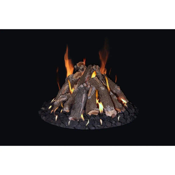 Grand Canyon 18" to 48" Arizona Weathered Oak Outdoor Fire Pit Gas Logs Grand Canyon Dreamwood Living