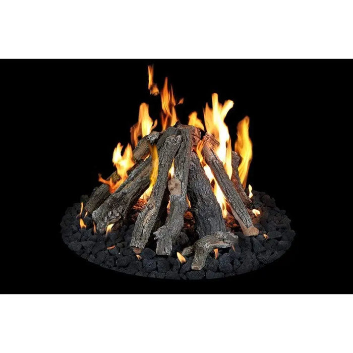 Grand Canyon 18" to 48" Arizona Weathered Oak Outdoor Fire Pit Gas Logs Grand Canyon Dreamwood Living