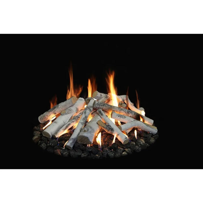 Grand Canyon 18" to 48" Aspen Birch Outdoor Fire Pit Gas Logs Grand Canyon Dreamwood Living