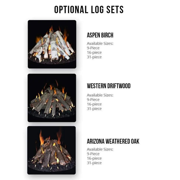 Grand Canyon 18" to 48" Outdoor Round Tall Stack Fire Pit Kit Grand Canyon Dreamwood Living