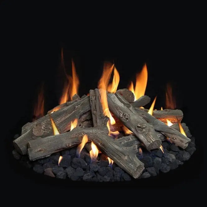 Grand Canyon 18" to 48" Western Driftwood Outdoor Fire Pit Gas Logs Grand Canyon Dreamwood Living