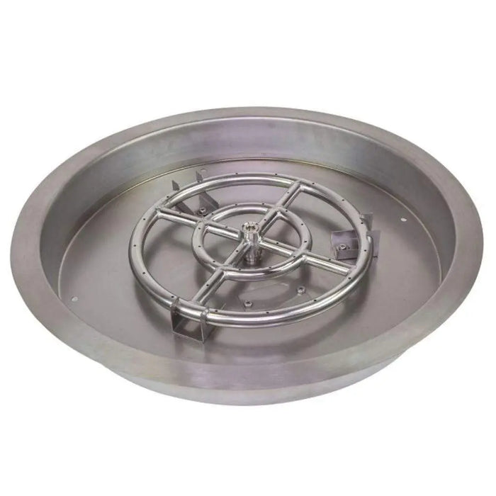Grand Canyon 19" to 31" Outdoor Round Drop-In Pan with Burner Grand Canyon Dreamwood Living