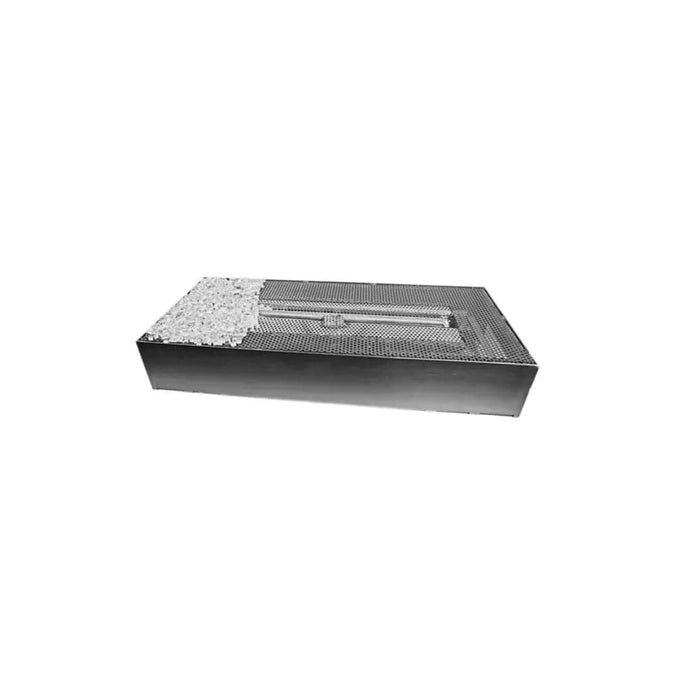 Grand Canyon Bedrock 36" Vented Contemporary Drop-In Natural Gas Burner Grand Canyon Dreamwood Living
