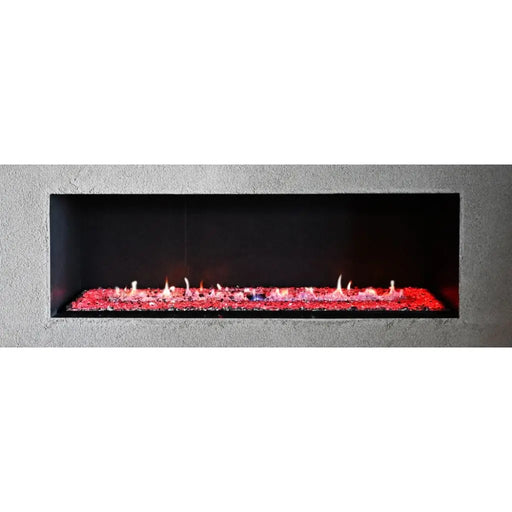 Grand Canyon Bedrock II 36" Ventless Linear Drop-In Natural Gas Burner Grand Canyon Dreamwood Living