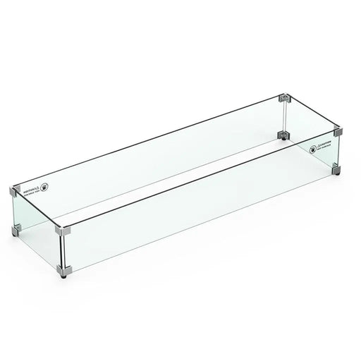 Grand Canyon Glass Wind Guard for Olympus Fire Tables Grand Canyon Dreamwood Living