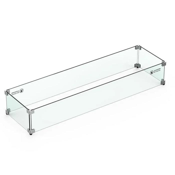Grand Canyon Glass Wind Guard for Olympus Fire Tables Grand Canyon Dreamwood Living