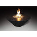 Grand Canyon Olympus 44" x 44" Round Propane Gas Fire Table in Black Grand Canyon Dreamwood Living