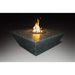 Grand Canyon Olympus 48" x 48" Square Natural Gas Fire Table in Black Grand Canyon Dreamwood Living