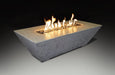 Grand Canyon Olympus 60" x 30" Rectangle Natural Gas Linear Fire Table in Rust Grand Canyon Dreamwood Living