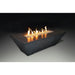 Grand Canyon Olympus 72" x 30" Rectangle Natural Gas Linear Fire Table in Black Grand Canyon Dreamwood Living