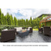 Grand Canyon Olympus 72" x 30" Rectangle Natural Gas Linear Fire Table in Gray Grand Canyon Dreamwood Living