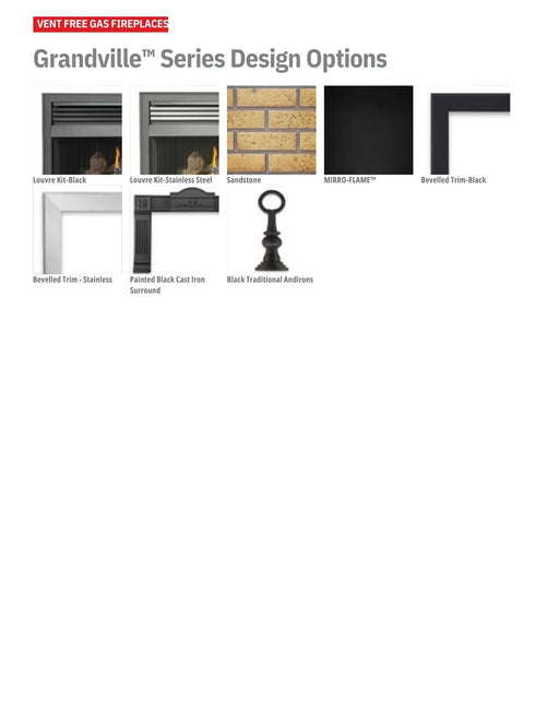 Napoleon Grandville 36 Vent Free Gas Fireplace Napoleon Hearth