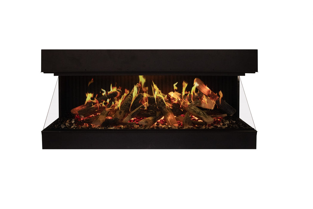 Amantii Signature MultiView Holo Electric Fireplace | 3-Sided Smart Holographic Fireplace