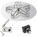 HPC 14" Round Flat Fire Pit Insert With Electronic Ignition HPC Fire Inspired Dreamwood Living