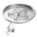 HPC 19"  Round Bowl Pan Torpedo Fire Pit Insert With Electronic Ignition 120VAC HPC Fire Inspired Dreamwood Living
